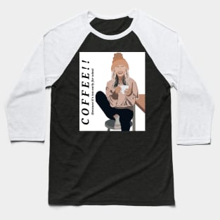 Coffee Baseball T-Shirt